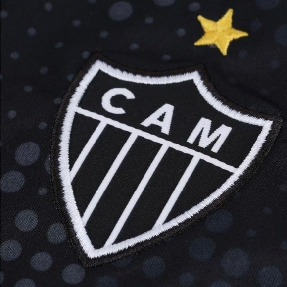 CAMISA TOPPER Clube ATLÉTICO MINEIRO 2018 GALO AQUECIMENTO PRETA MENS XL - Picture 14 of 15
